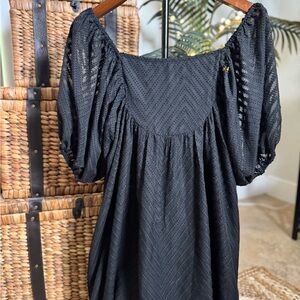 Black Off-Shoulder Dress